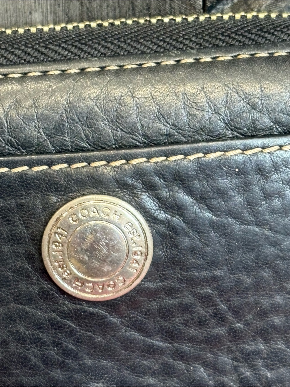 Coach Blk Leather Zipper
Wallet - Picture 3 of 8